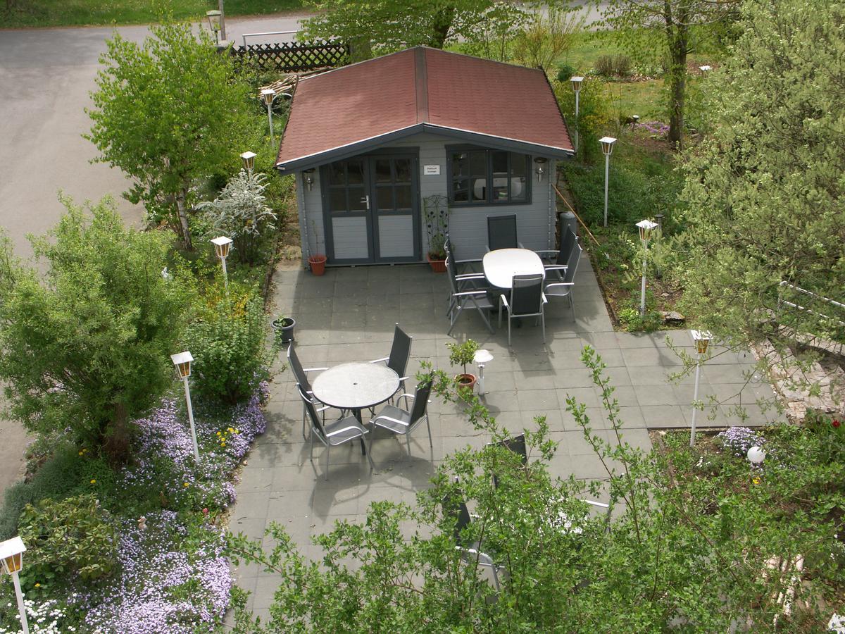 Waldpension Zum Felsenkeller Lichtenfels-Sachsenberg エクステリア 写真
