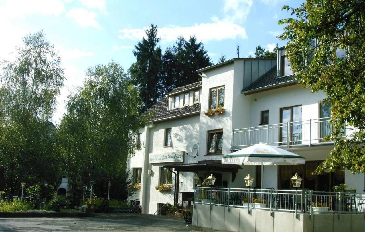 Waldpension Zum Felsenkeller Lichtenfels-Sachsenberg エクステリア 写真